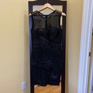 Black cocktail dress